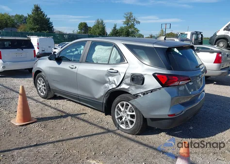 2023 Chevrolet Equinox Fwd Ls из США, поврежденный, VIN 3GNAXHEG4PL154994